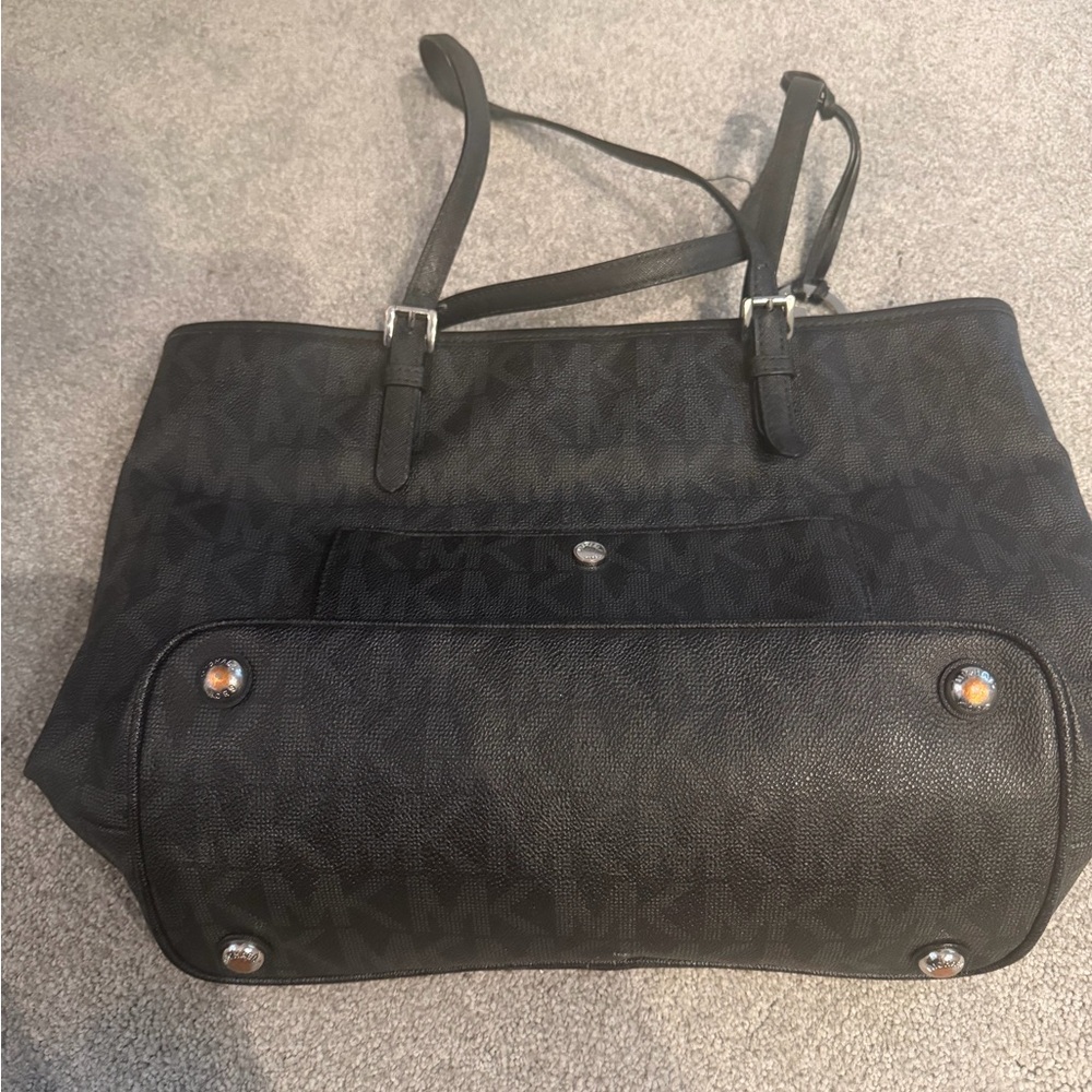 Michael Kors Black Signature Tote - Picture 4 of 5